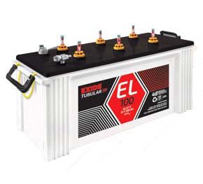 Flooded 6El Range 100ah Battery